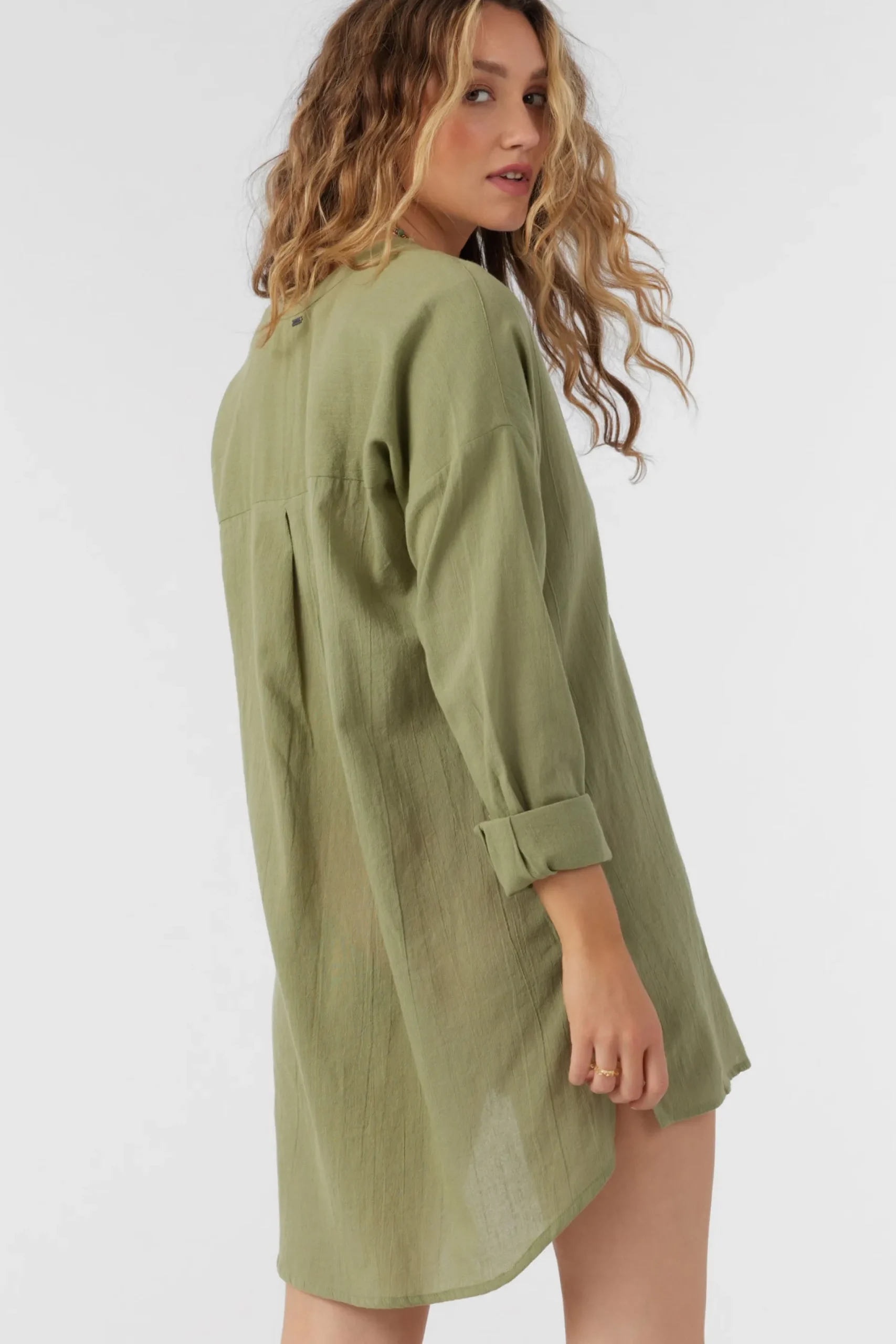 Women O’Neill Cover-Ups|Dresses<SALTWATER SOLIDS BELIZIN COVER-UP TUNIC