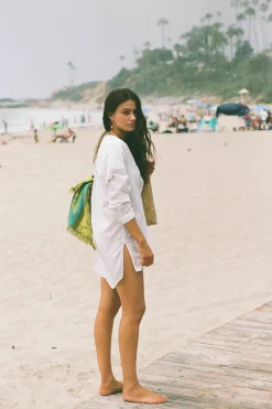 Women O’Neill Cover-Ups|Dresses<SALTWATER SOLIDS BELIZIN COVER-UP TUNIC