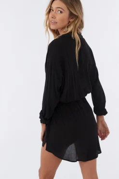 Women O’Neill Dresses<SALTWATER SOLIDS CAMI SWIM COVER-UP