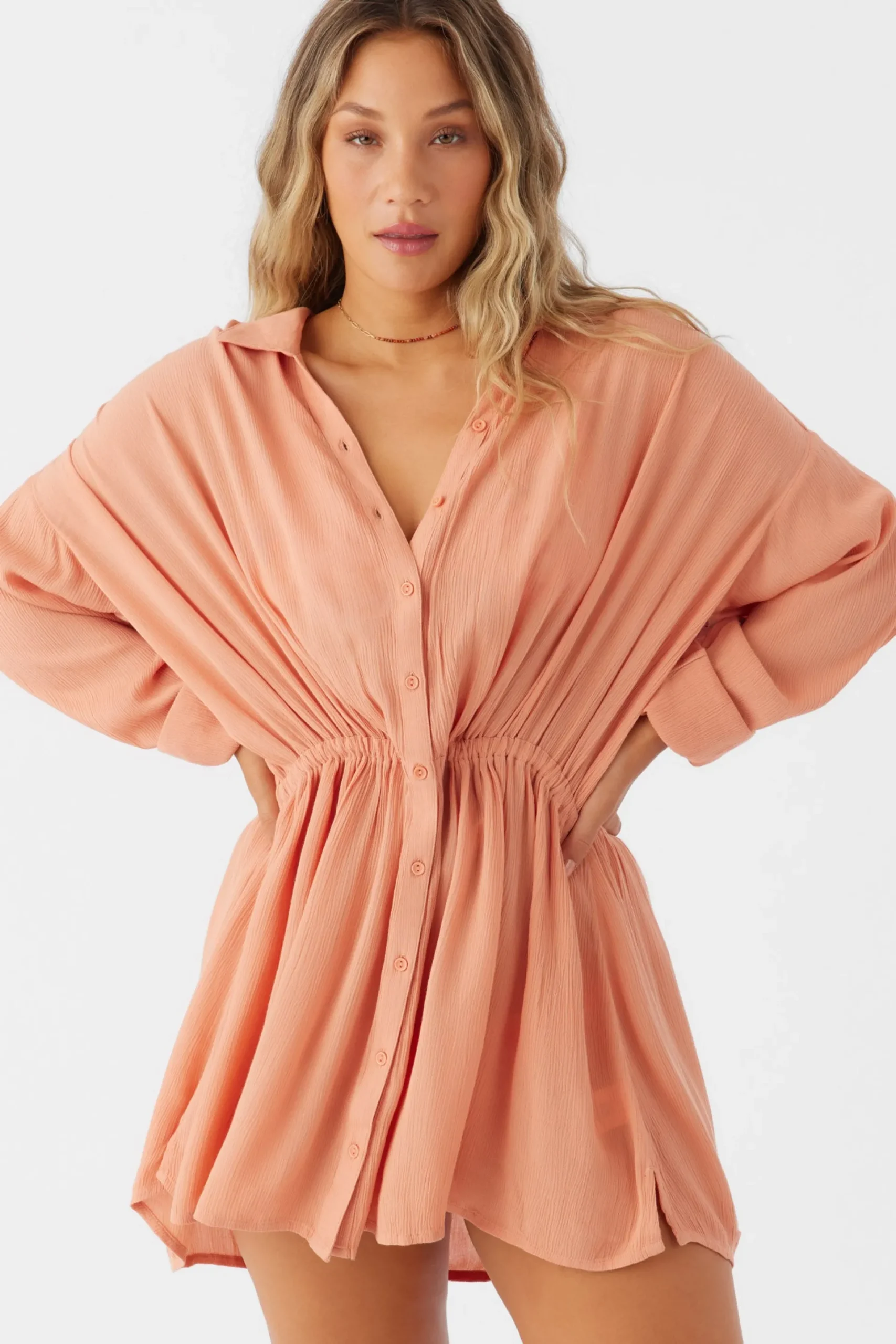 Women O’Neill Cover-Ups<SALTWATER SOLIDS CAMI SWIM COVER-UP