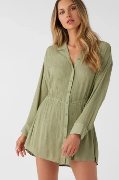 Women O’Neill Cover-Ups<SALTWATER SOLIDS CAMI SWIM COVER-UP