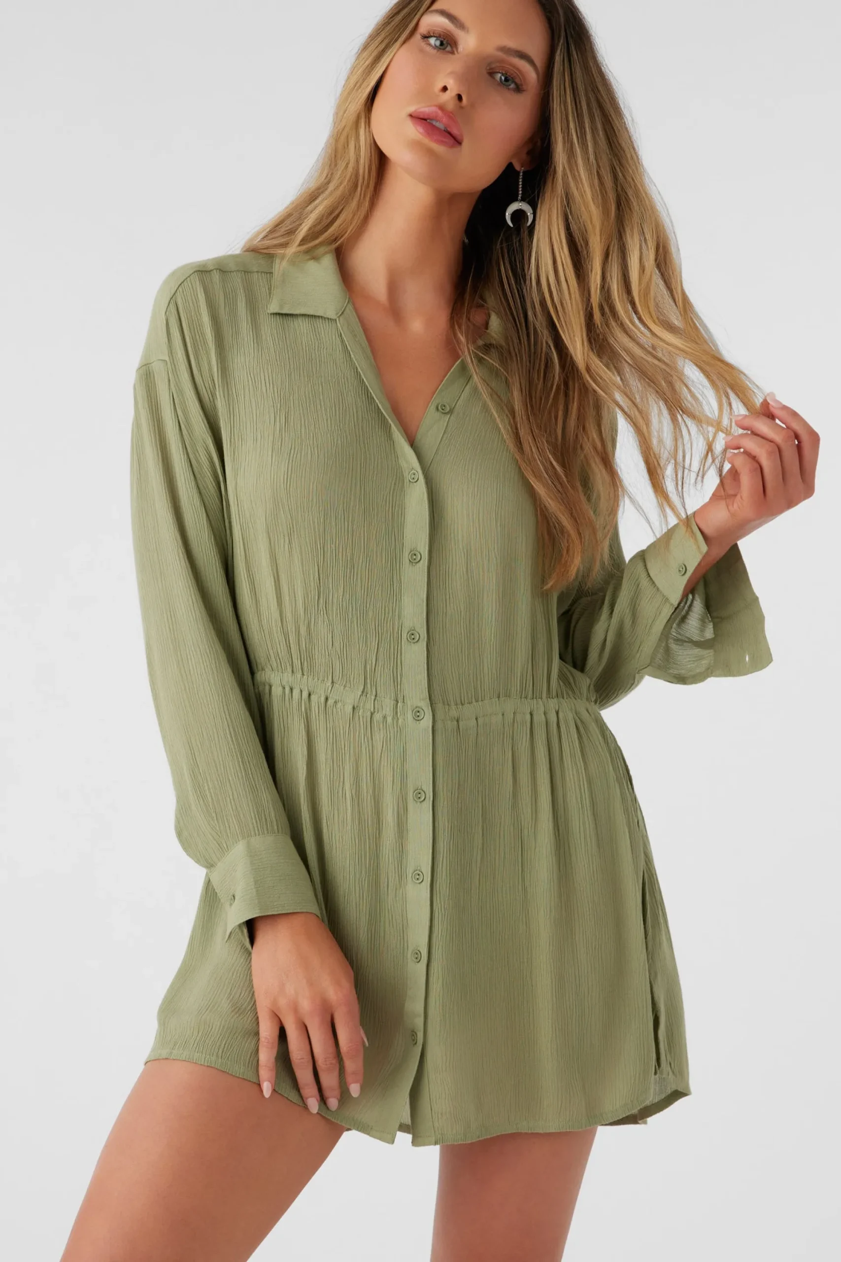 Women O’Neill Cover-Ups<SALTWATER SOLIDS CAMI SWIM COVER-UP