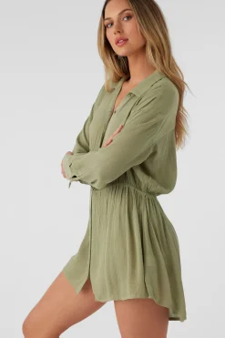 Women O’Neill Cover-Ups<SALTWATER SOLIDS CAMI SWIM COVER-UP