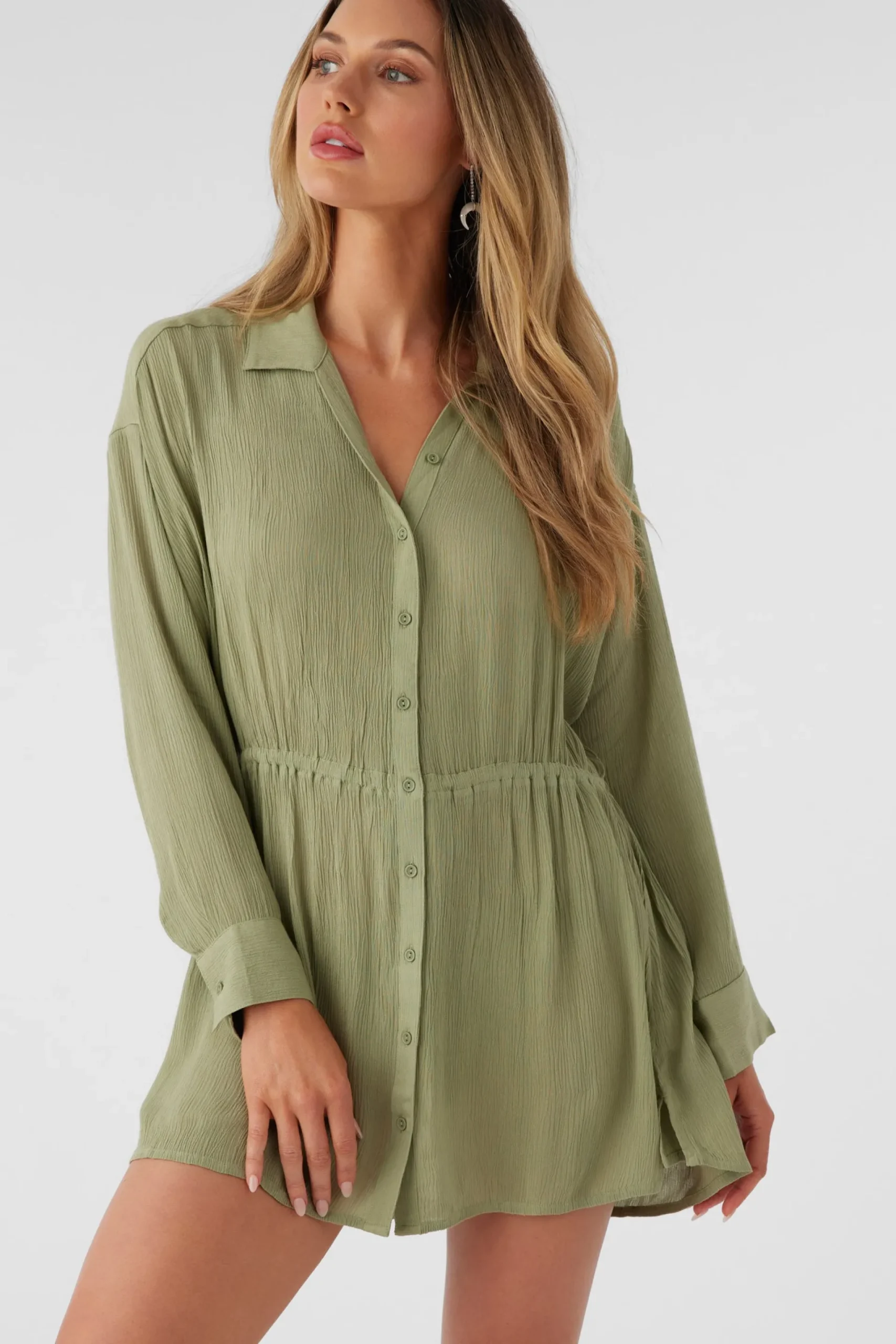 Women O’Neill Cover-Ups<SALTWATER SOLIDS CAMI SWIM COVER-UP