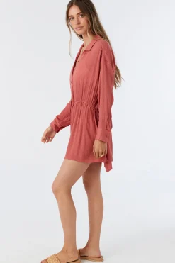 Women O’Neill Cover-Ups|Dresses<SALTWATER SOLIDS CAMI SWIM COVER-UP