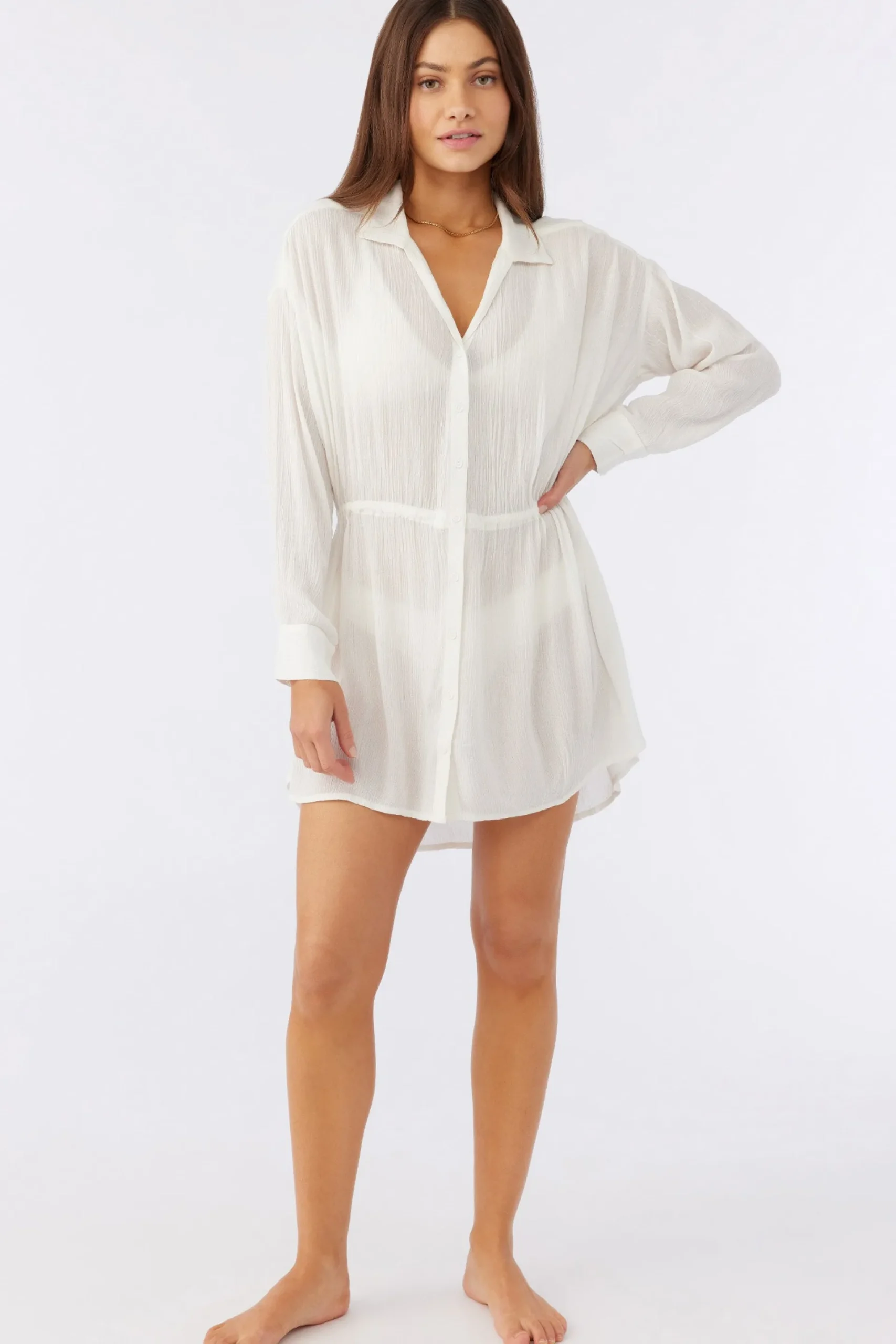 Women O’Neill Cover-Ups|Dresses<SALTWATER SOLIDS CAMI SWIM COVER-UP