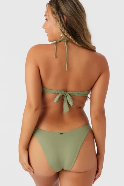Women O’Neill Halter|Bikini Tops<SALTWATER SOLIDS EMBRY MULTI-WAY TRI TOP