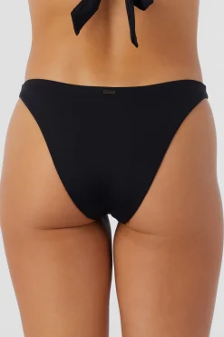 Women O’Neill Cheeky<SALTWATER SOLIDS FLAMENCO HIGH CUT CHEEKY BOTTOMS