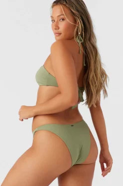 Women O’Neill Cheeky|Bikini Bottoms<SALTWATER SOLIDS FLAMENCO HIGH CUT CHEEKY BOTTOMS
