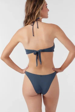 Women O’Neill Cheeky<SALTWATER SOLIDS FLAMENCO HIGH CUT CHEEKY BOTTOMS