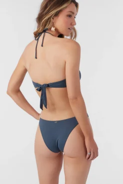 Women O’Neill Cheeky<SALTWATER SOLIDS FLAMENCO HIGH CUT CHEEKY BOTTOMS