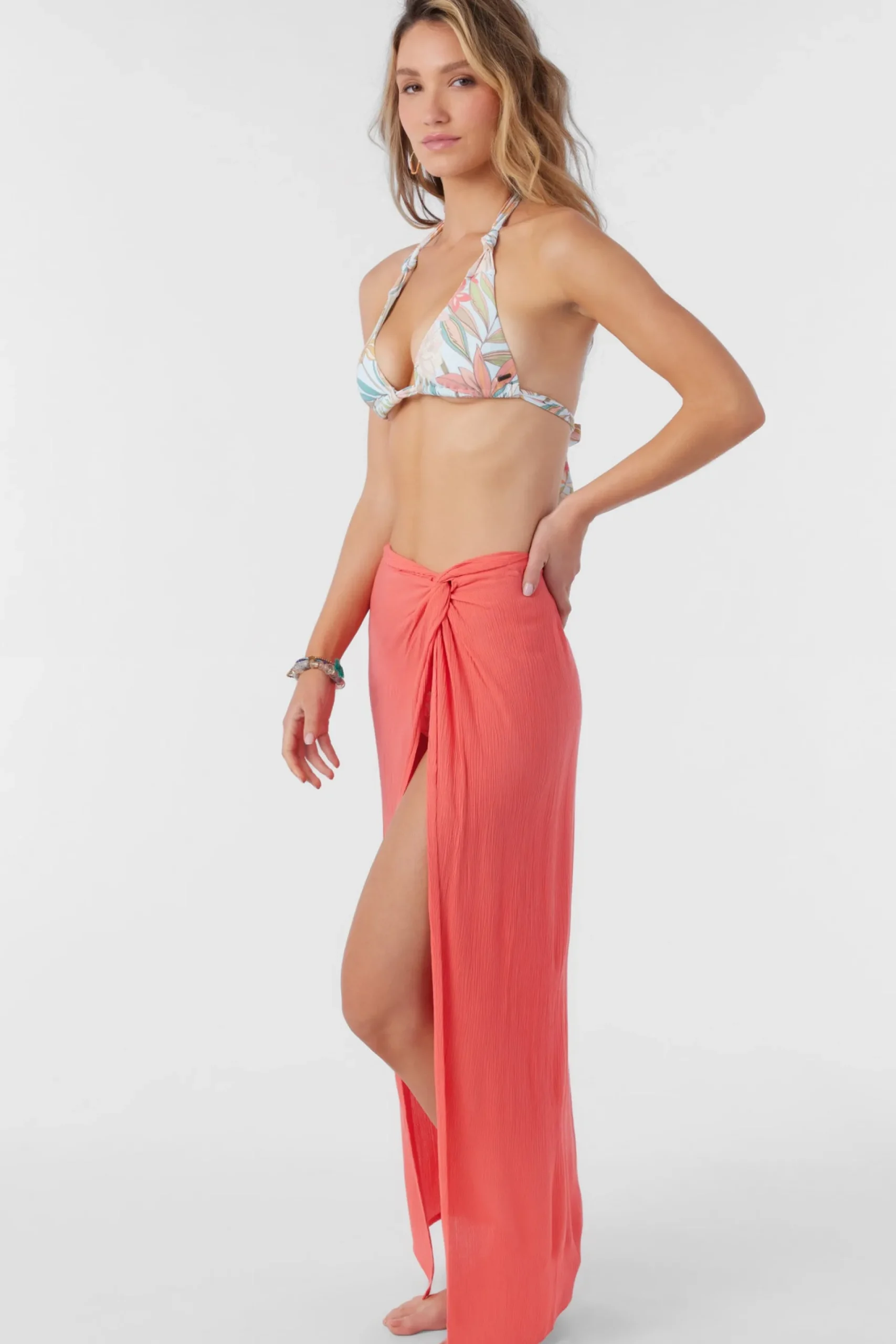 Women O’Neill Cover-Ups<SALTWATER SOLIDS HANALEI MAXI SKIRT COVER-UP