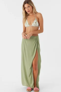 Women O’Neill Cover-Ups<SALTWATER SOLIDS HANALEI MAXI SKIRT COVER-UP