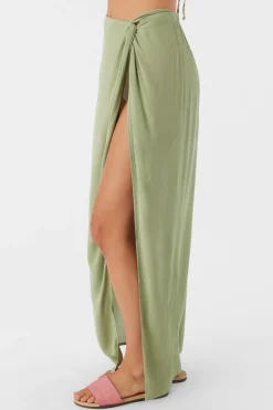 Women O’Neill Cover-Ups<SALTWATER SOLIDS HANALEI MAXI SKIRT COVER-UP