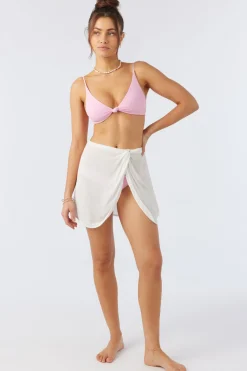 Women O’Neill Cover-Ups<SALTWATER SOLIDS HANALEI MINI COVER-UP SKIRT