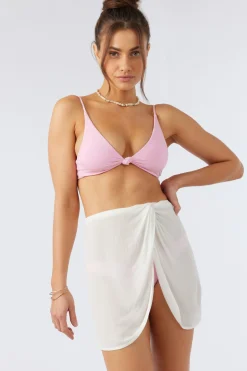 Women O’Neill Cover-Ups<SALTWATER SOLIDS HANALEI MINI COVER-UP SKIRT