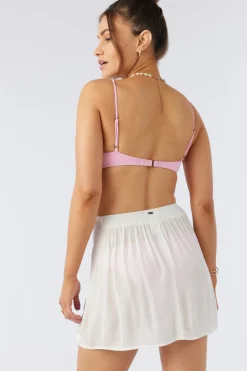 Women O’Neill Cover-Ups<SALTWATER SOLIDS HANALEI MINI COVER-UP SKIRT