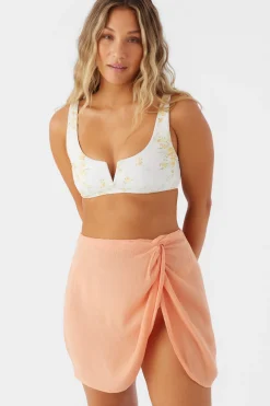 Women O’Neill Cover-Ups<SALTWATER SOLIDS HANALEI MINI SKIRT COVER-UP