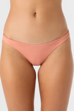 Women O’Neill Skimpy<SALTWATER SOLIDS HERMOSA SKIMPY BOTTOMS