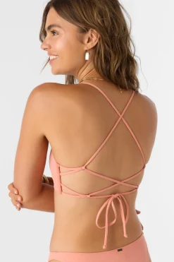 Women O’Neill Bralette<SALTWATER SOLIDS HUNTINGTON BRALETTE TOP