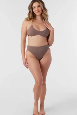 Women O’Neill Bralette|Bikini Tops<SALTWATER SOLIDS HUNTINGTON BRALETTE TOP
