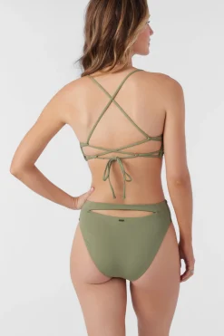 Women O’Neill Bralette|Bikini Tops<SALTWATER SOLIDS HUNTINGTON BRALETTE TOP
