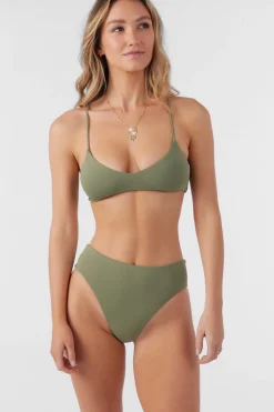 Women O’Neill Bralette|Bikini Tops<SALTWATER SOLIDS HUNTINGTON BRALETTE TOP