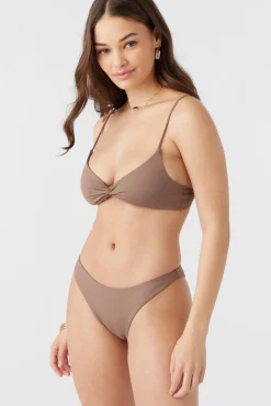 Women O’Neill Bralette|Bikini Tops<SALTWATER SOLIDS MALIBU TWIST BRALETTE TOP