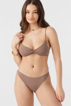 Women O’Neill Bralette|Bikini Tops<SALTWATER SOLIDS MALIBU TWIST BRALETTE TOP