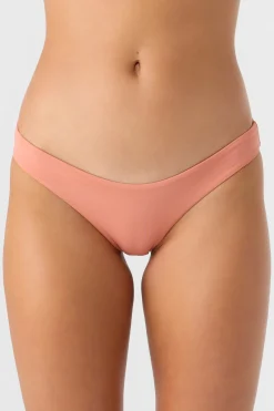 Women O’Neill Cheeky<SALTWATER SOLIDS MATIRA HIPSTER CHEEKY BOTTOMS