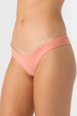 Women O’Neill Cheeky<SALTWATER SOLIDS MATIRA HIPSTER CHEEKY BOTTOMS