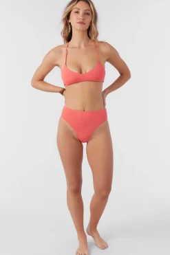 Women O’Neill Full|Bikini Bottoms<SALTWATER SOLIDS MAX HIGH WAIST FULL BOTTOMS