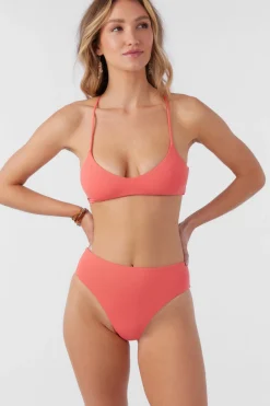 Women O’Neill Full|Bikini Bottoms<SALTWATER SOLIDS MAX HIGH WAIST FULL BOTTOMS