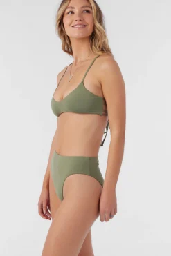 Women O’Neill Full|Bikini Bottoms<SALTWATER SOLIDS MAX HIGH WAIST FULL BOTTOMS