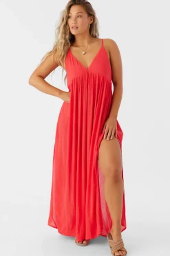Women O’Neill Cover-Ups<SALTWATER SOLIDS MEL MAXI SWIM COVER-UP