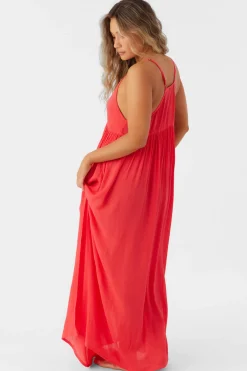 Women O’Neill Cover-Ups<SALTWATER SOLIDS MEL MAXI SWIM COVER-UP