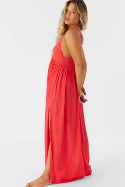 Women O’Neill Cover-Ups<SALTWATER SOLIDS MEL MAXI SWIM COVER-UP