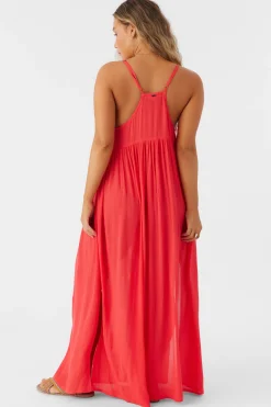 Women O’Neill Cover-Ups<SALTWATER SOLIDS MEL MAXI SWIM COVER-UP