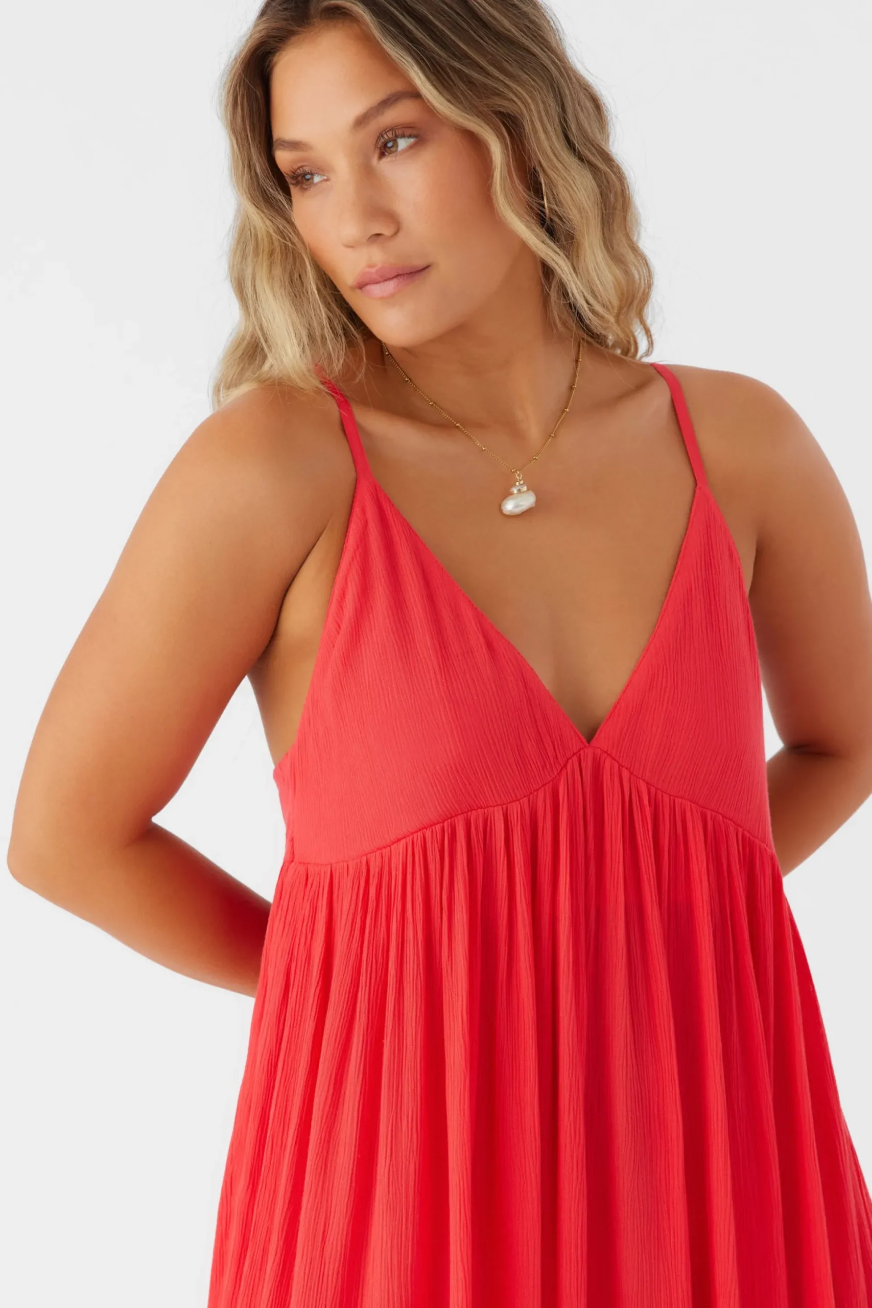 Women O’Neill Cover-Ups<SALTWATER SOLIDS MEL MAXI SWIM COVER-UP