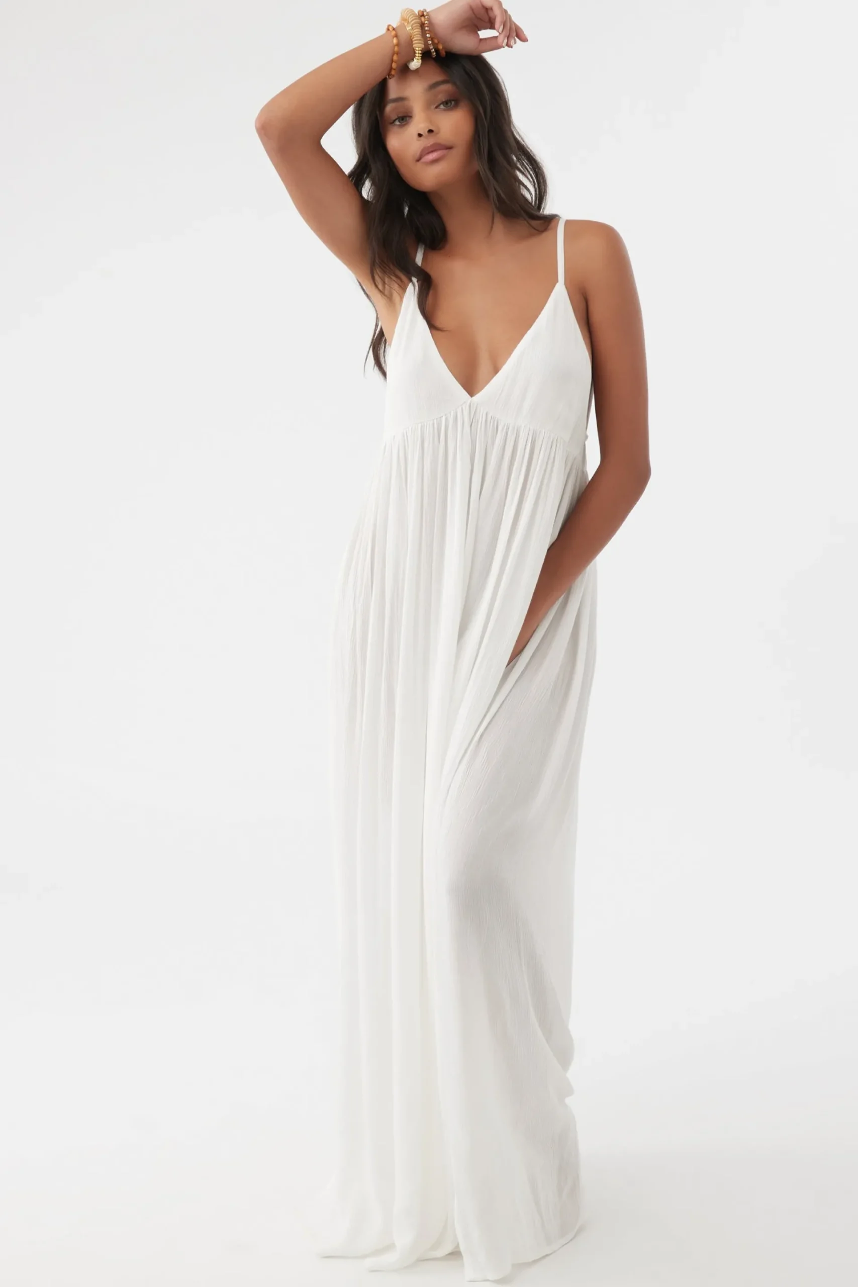 Women O’Neill Cover-Ups|Dresses<SALTWATER SOLIDS MEL MAXI SWIM COVER-UP
