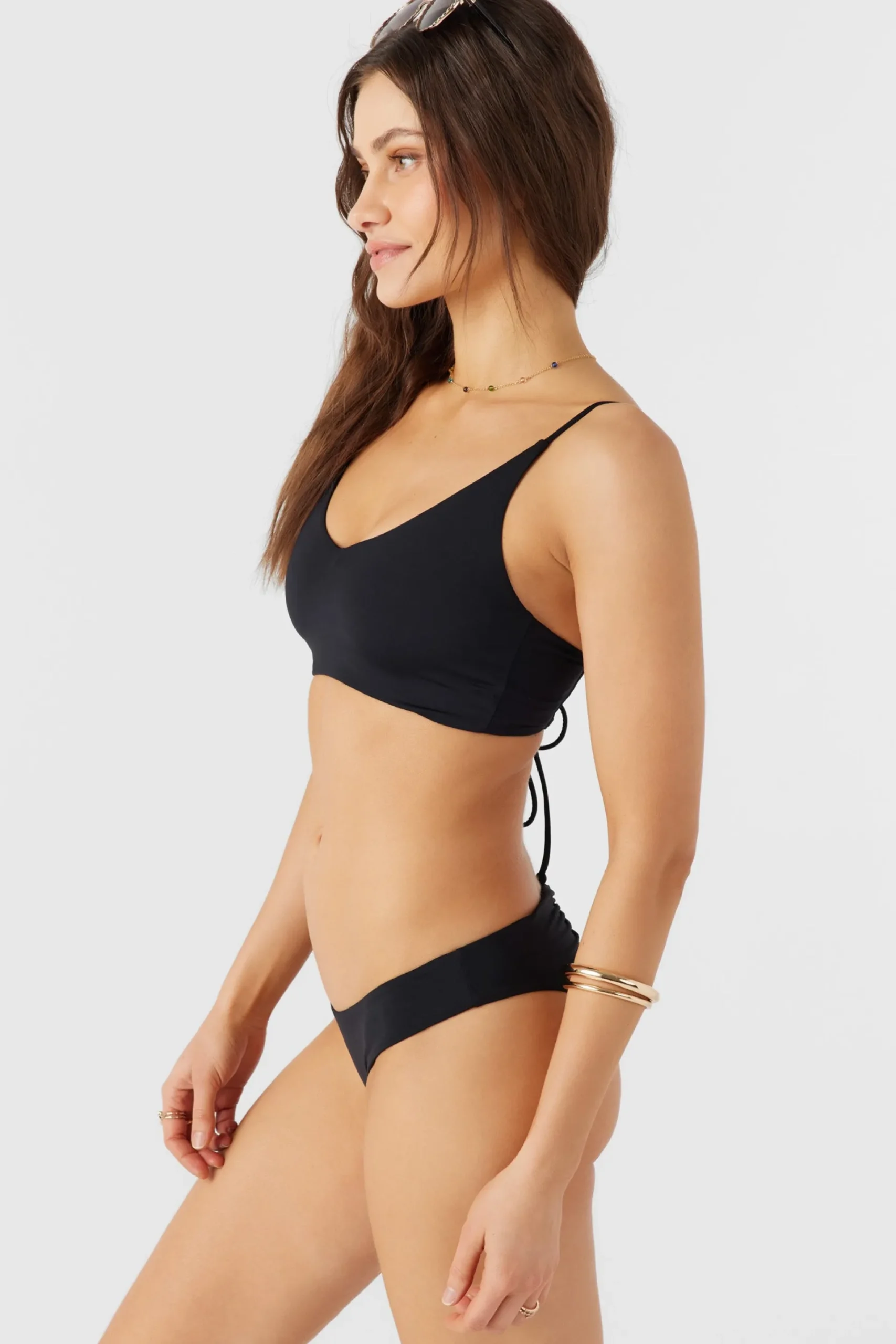 Women O’Neill Crop|Bralette<SALTWATER SOLIDS MIDDLES LONGLINE BRALETTE TOP