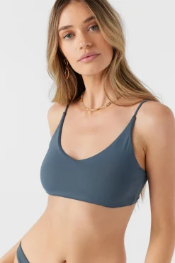 Women O’Neill Crop|Bralette<SALTWATER SOLIDS MIDDLES LONGLINE BRALETTE TOP