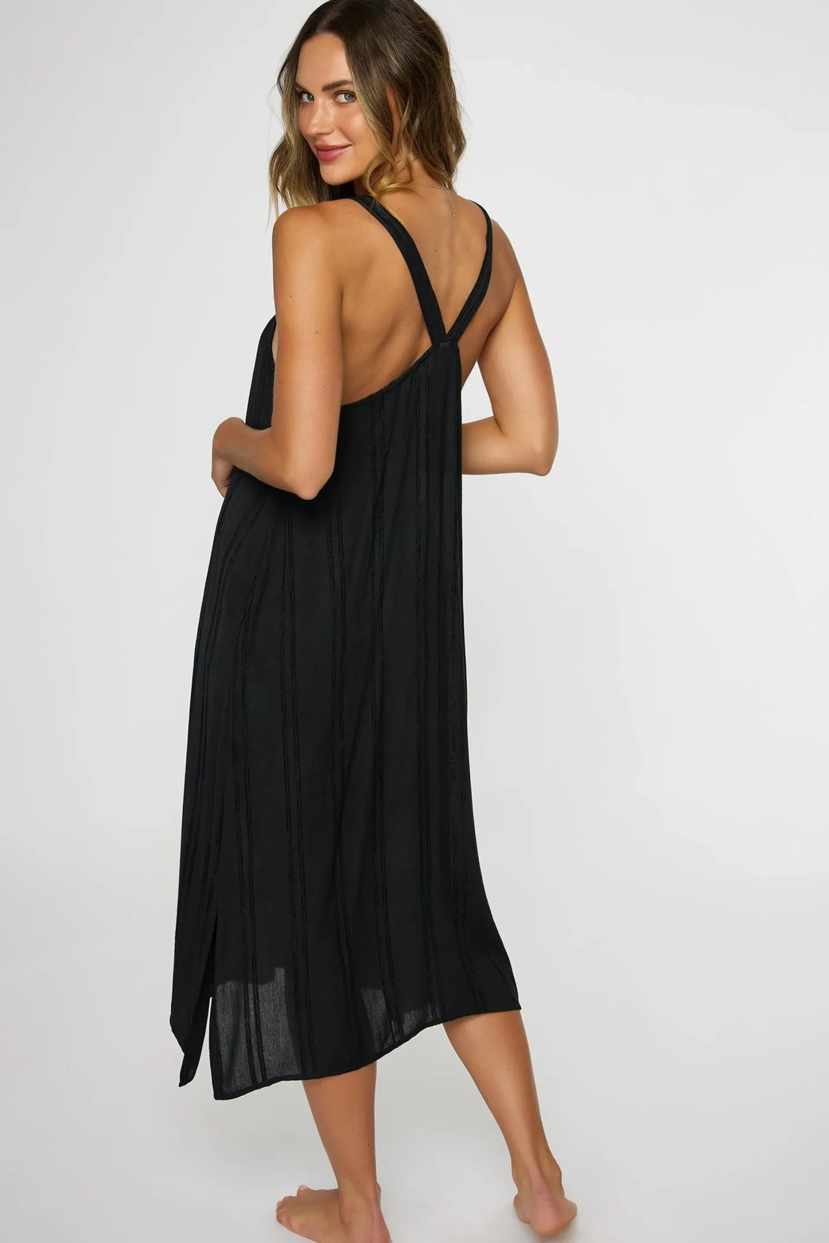 Women O’Neill Cover-Ups<SALTWATER SOLIDS MIRANDA DRESS COVER-UP