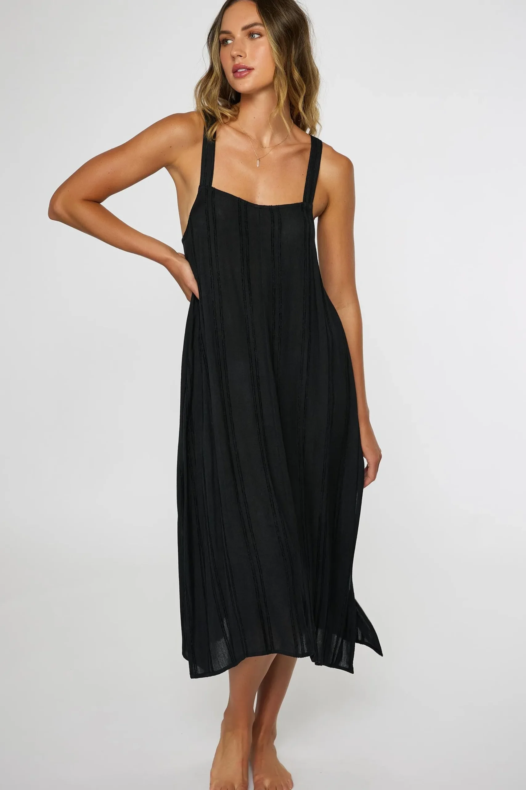 Women O’Neill Cover-Ups<SALTWATER SOLIDS MIRANDA DRESS COVER-UP