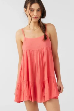 Women O’Neill Cover-Ups|Dresses<SALTWATER SOLIDS RILEE SWIM COVER-UP DRESS
