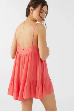 Women O’Neill Cover-Ups|Dresses<SALTWATER SOLIDS RILEE SWIM COVER-UP DRESS