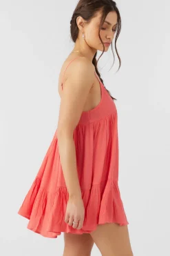 Women O’Neill Cover-Ups|Dresses<SALTWATER SOLIDS RILEE SWIM COVER-UP DRESS