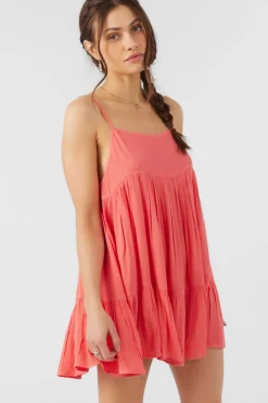 Women O’Neill Cover-Ups|Dresses<SALTWATER SOLIDS RILEE SWIM COVER-UP DRESS