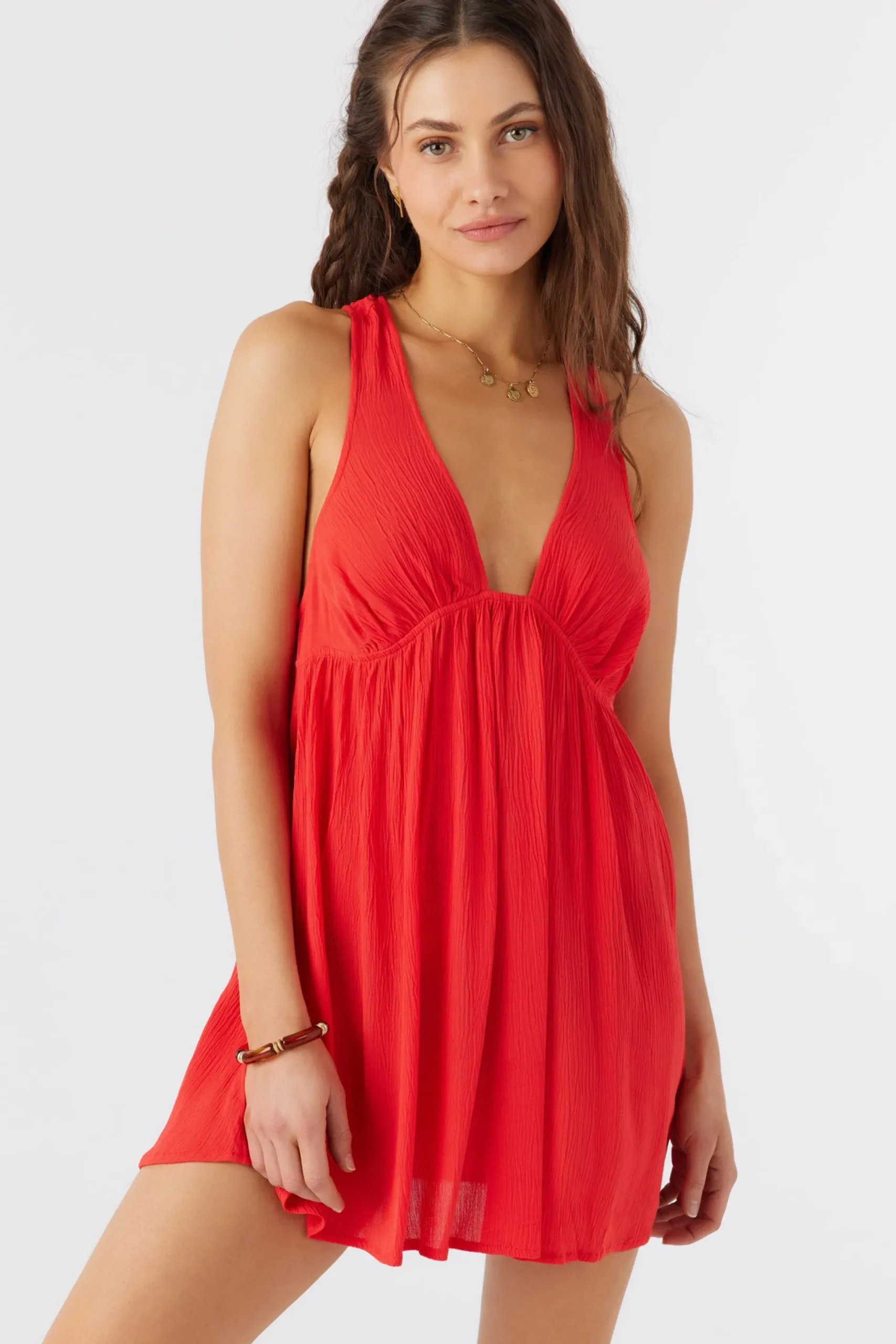 Women O’Neill Cover-Ups<SALTWATER SOLIDS SARAH TUNIC SWIM COVER-UP