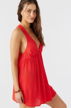 Women O’Neill Cover-Ups<SALTWATER SOLIDS SARAH TUNIC SWIM COVER-UP